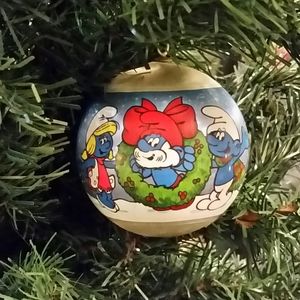 Smurf | Holiday | Smurfs Christmas Ornament 982 | Poshmark